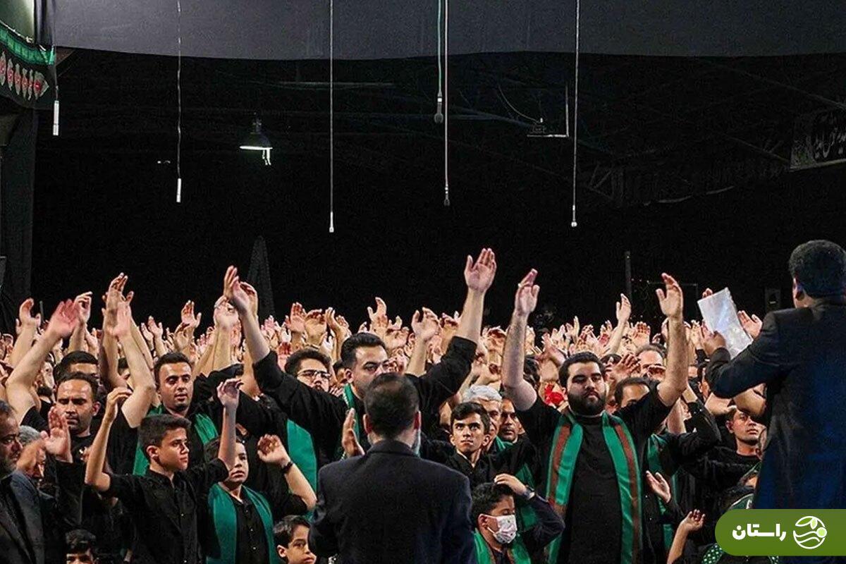 ویدئو | همخوانی «دوباره می‌سازمت وطن» داریوش در هیاتی در یزد