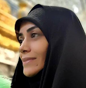 عکسی خاص و متفاوت از الهام چرحنده در حرم حضرت معصومه