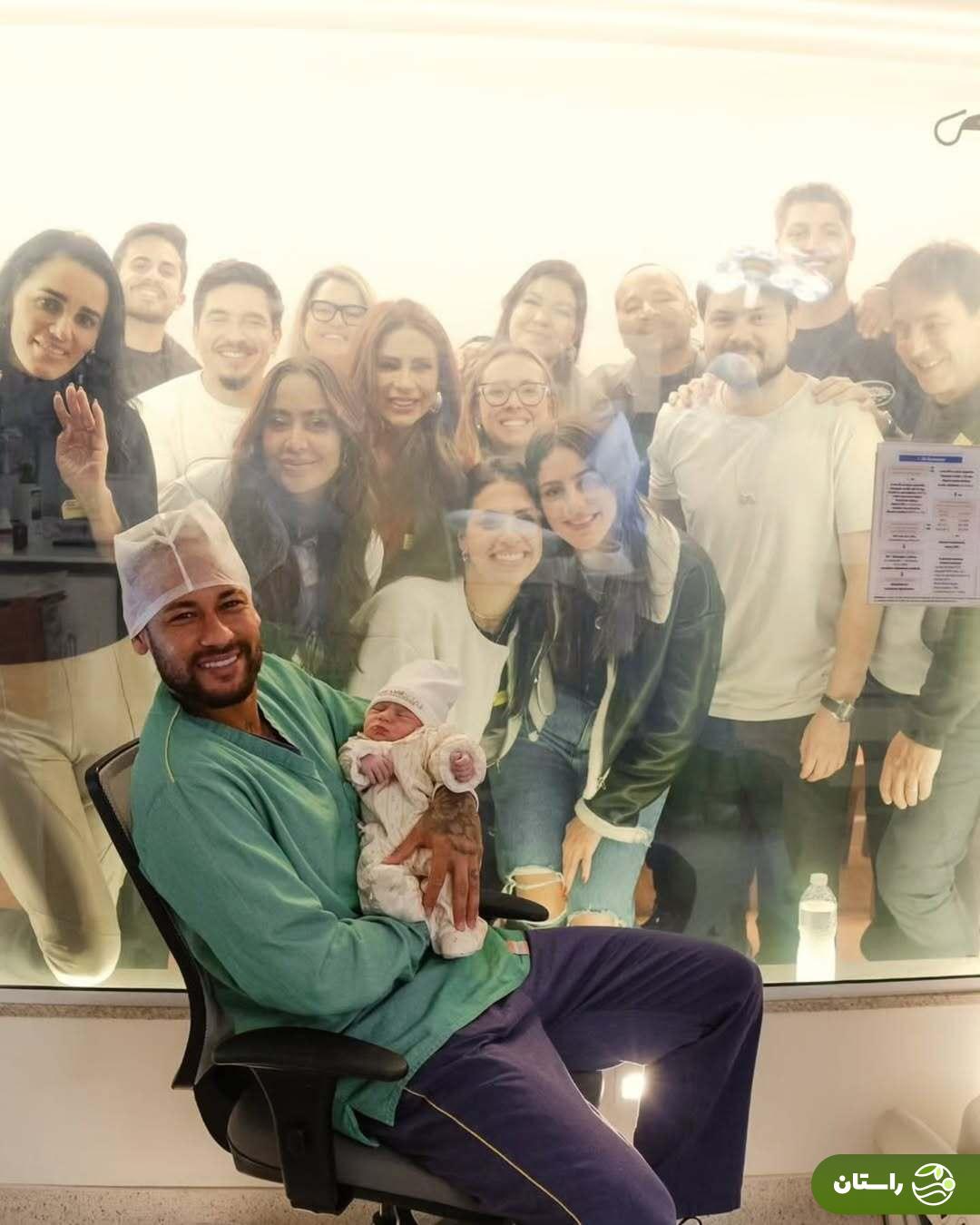 تصاویر | نیمار برای چهارمین بار پدر شد تصاویر | نیمار برای چهارمین بار پدر شد