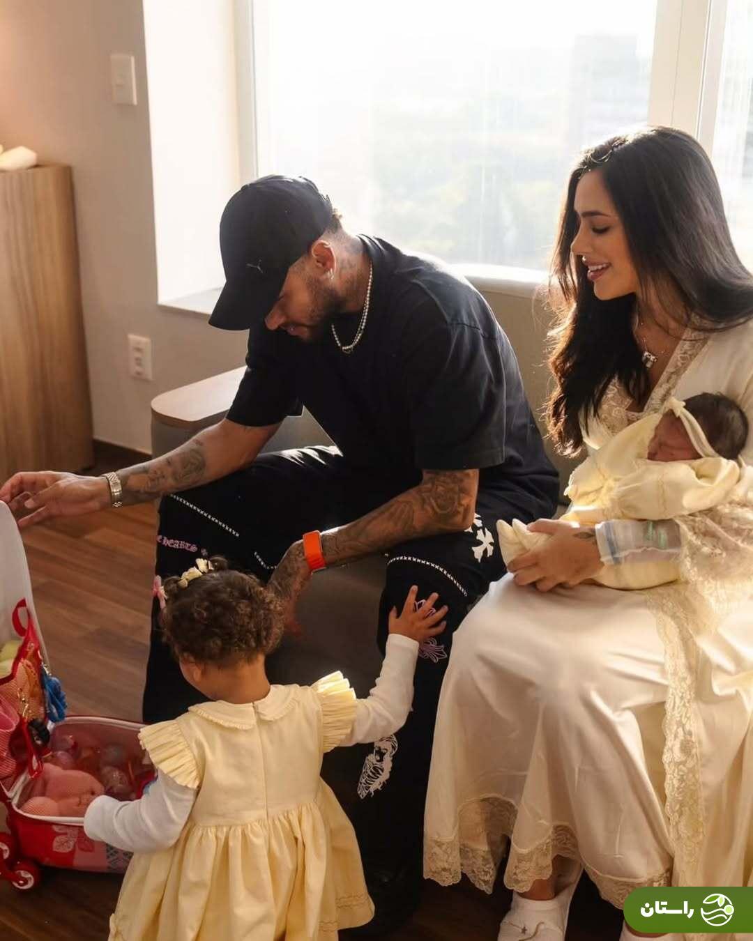 تصاویر | نیمار برای چهارمین بار پدر شد تصاویر | نیمار برای چهارمین بار پدر شد