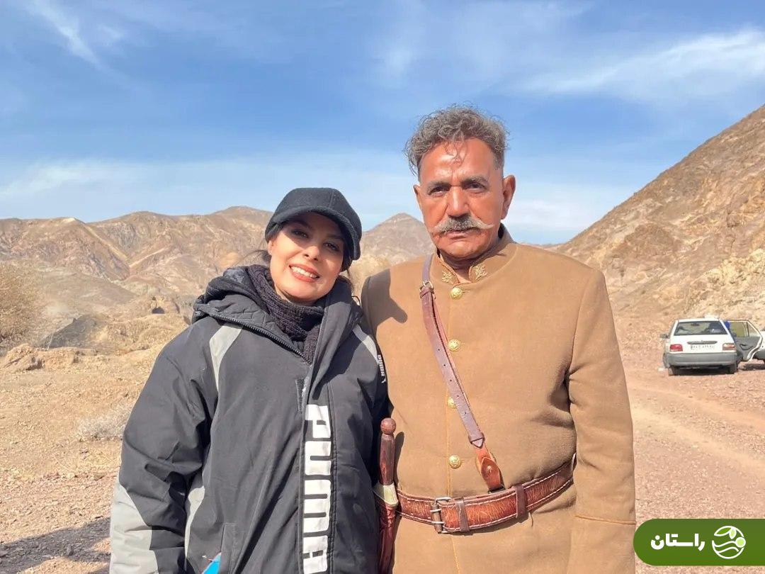 تصاویر | سوگل خلیق، الهام پاوه‌نژاد،‌ الهام نامی و پرویز پرستویی در پشت صحنه سریال «شکارگاه»