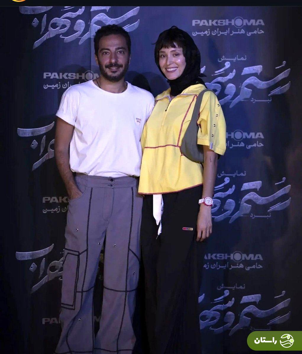 تصاویر | لحظات رمانتیک نوید محمدزاده و فرشته حسینی؛ ۱۵ قاب کمتر دیده شده