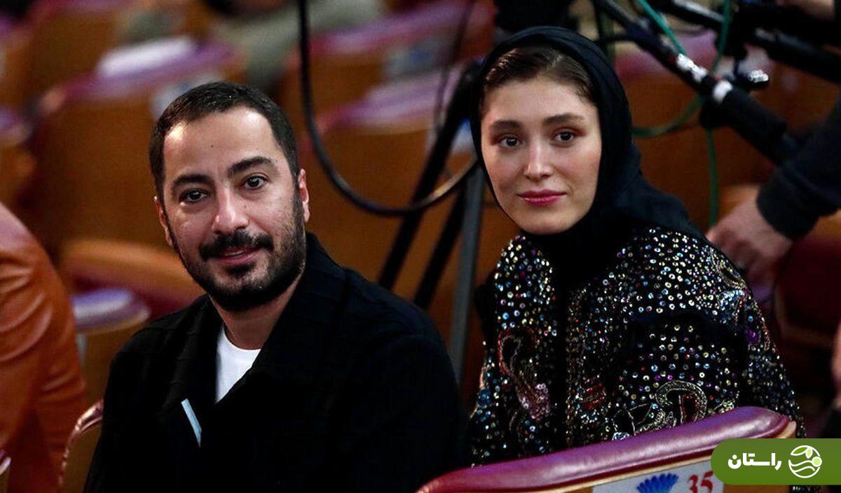 تصاویر | لحظات رمانتیک نوید محمدزاده و فرشته حسینی؛ ۱۵ قاب کمتر دیده شده