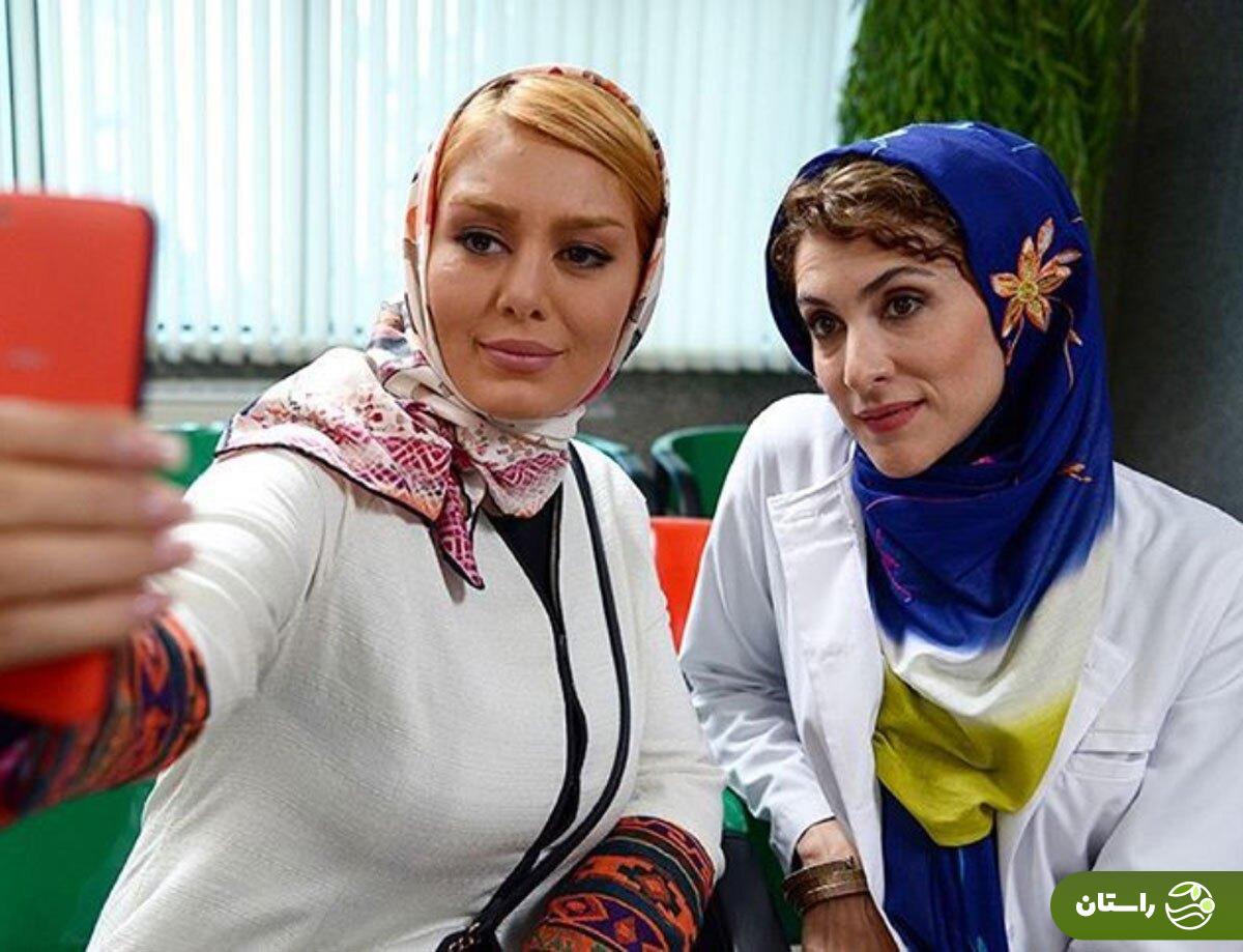 عکس | تونل زمان؛ سلفی سحر قریشی و ویشگا آسایش در پشت صحنه فیلم «من و شارمین»؛ ۱۰ سال پیش عکس | تونل زمان؛ سلفی سحر قریشی و ویشگا آسایش در پشت صحنه فیلم «من و شارمین»؛ ۱۰ سال پیش