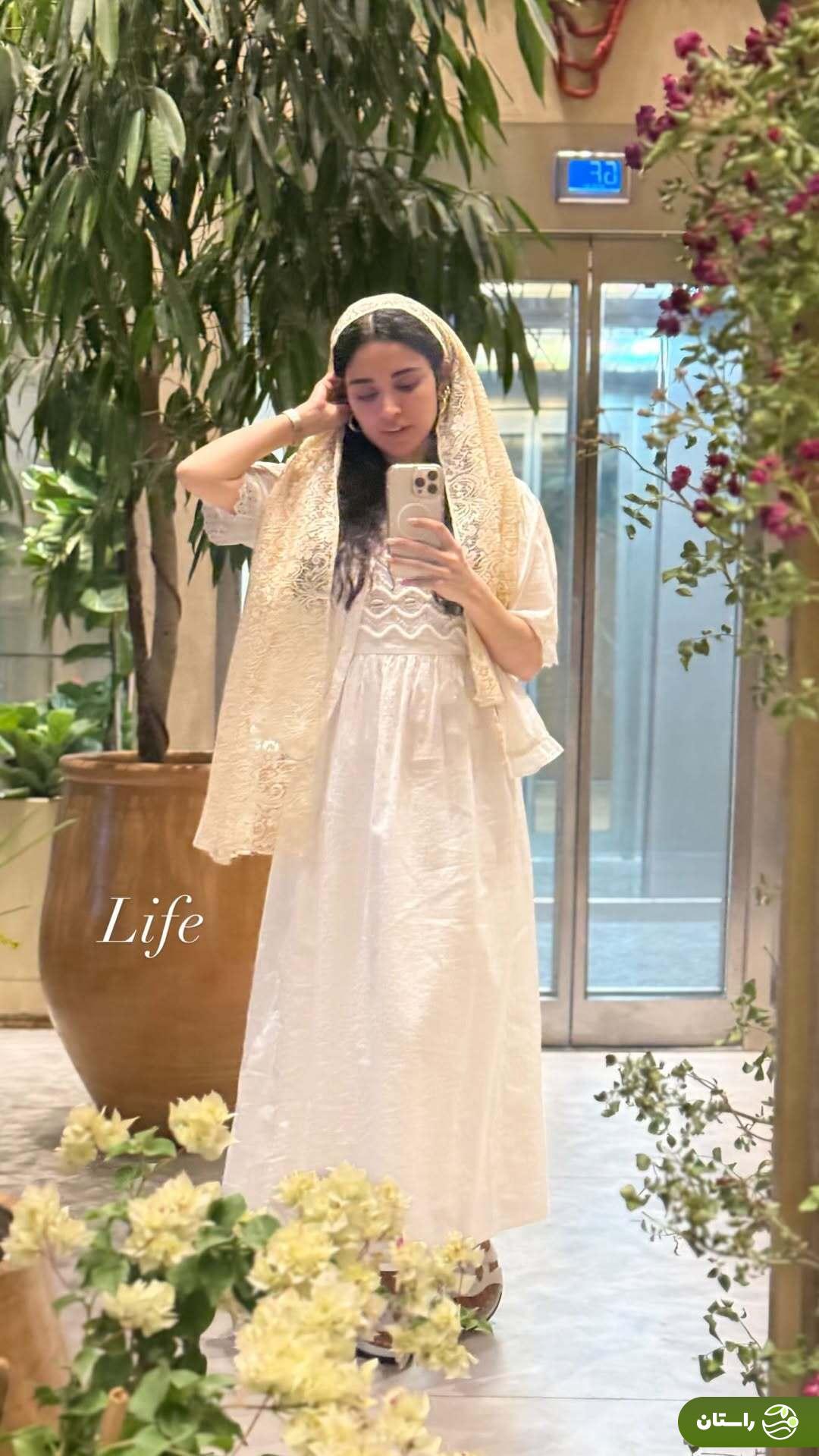 عکس | تیپ خاص و متفاوت الهه حصاری توجه‌های را به خود جلب کرد