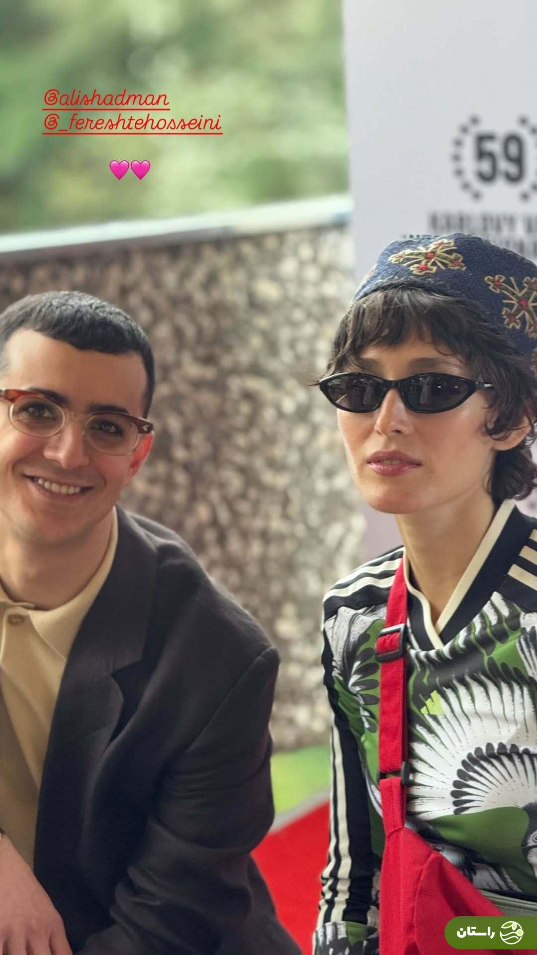 عکس | فرشته حسینی و علی شادمان در جشنواره فیلم کارلووی واری در کشور چک