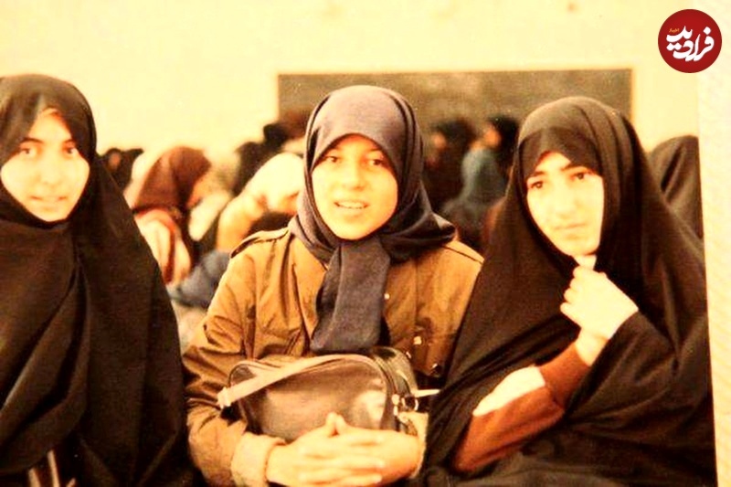 عکس | تونل زمان؛ چهرۀ «فائزه هاشمی، دختر اکبر هاشمی رفسنجانی» در دوران دبیرستان