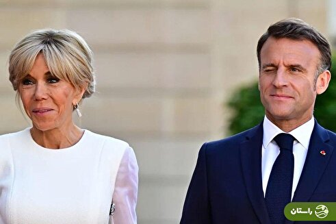 ویدئو | تحقیر مکرون توسط همسرش در کنار پادشاه انگلیس