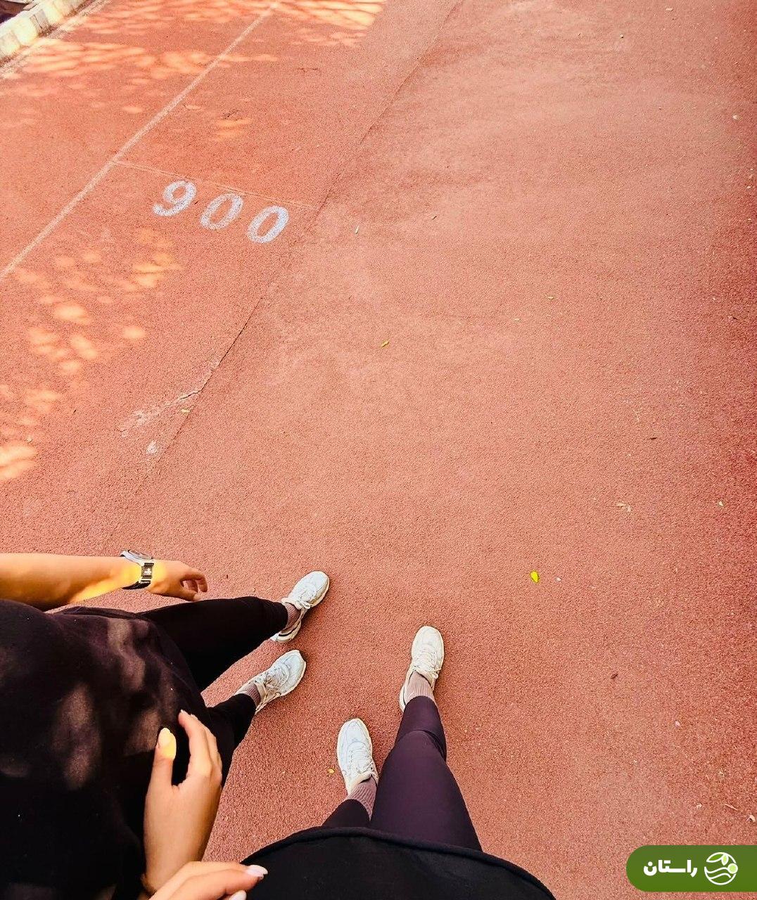 عکس‌های جذاب زارا نادری‌فر، هوژان سریال ناریا در باشگاه انقلاب