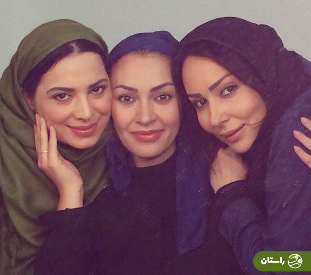 عکس | تونل زمان؛ زیبا بروفه، پرستو صالحی و روشنک عجمیان؛ دهه ۸۰