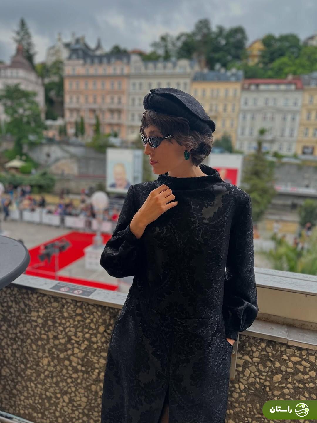 تصاویر جدید فرشته حسینی در جشنواره چک