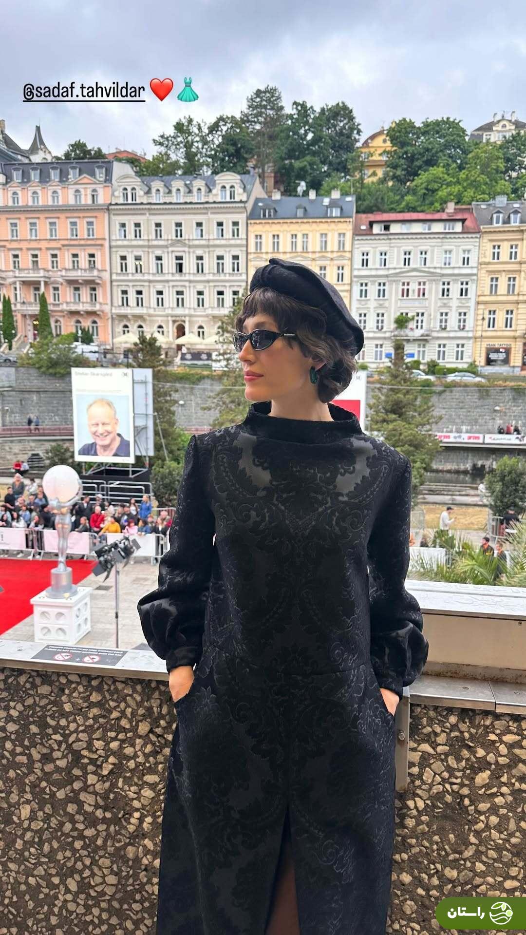 تصاویر جدید فرشته حسینی در جشنواره چک