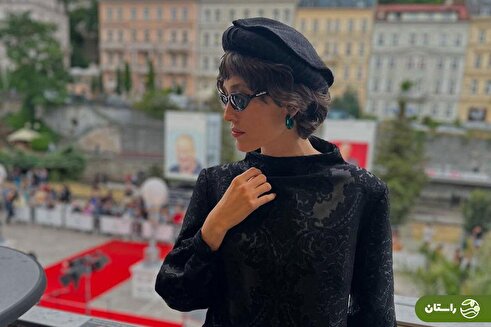 تصاویر جدید فرشته حسینی در حاشیه جشنواره چک