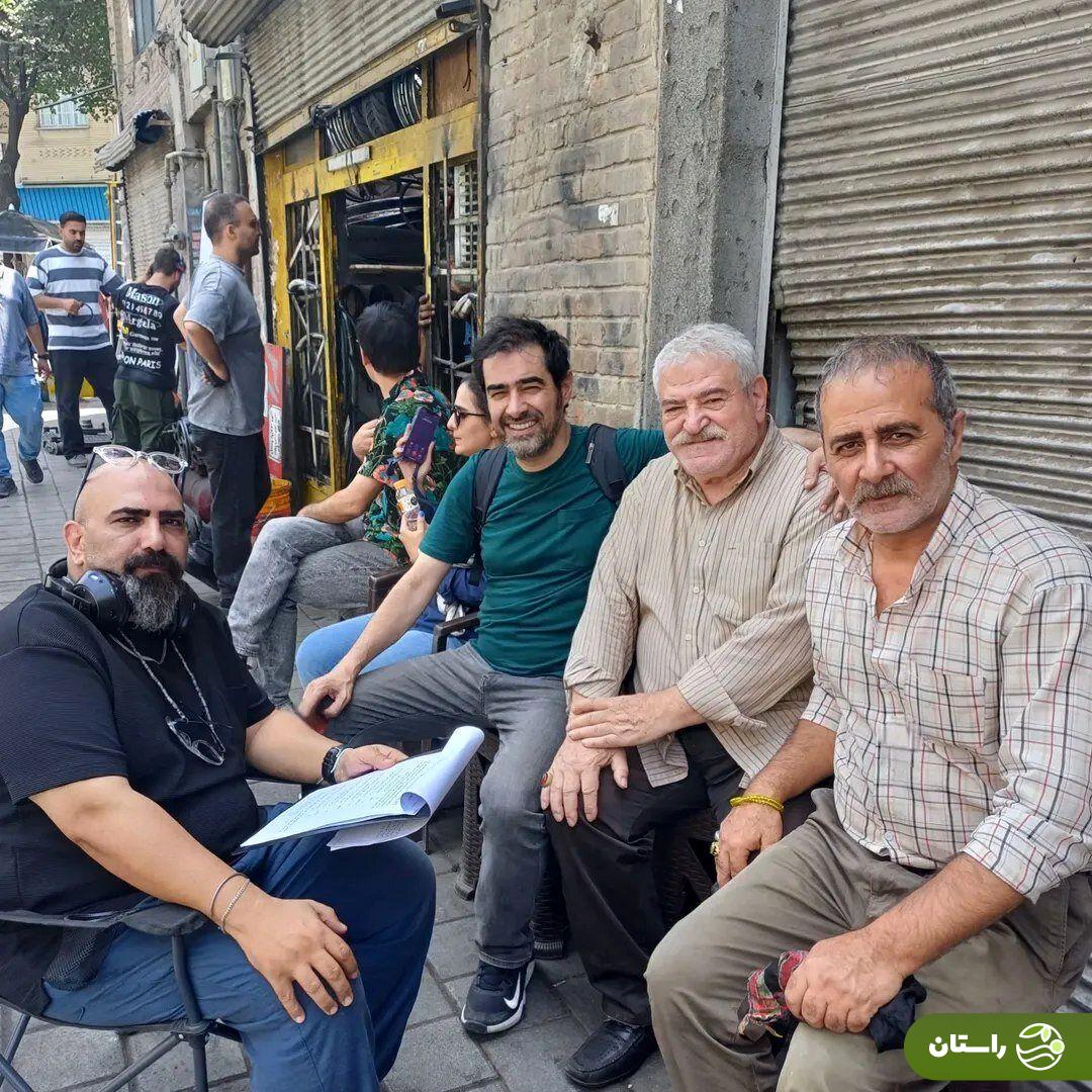 عکس | شهاب حسینی در پشت‌صحنه سریال جدید