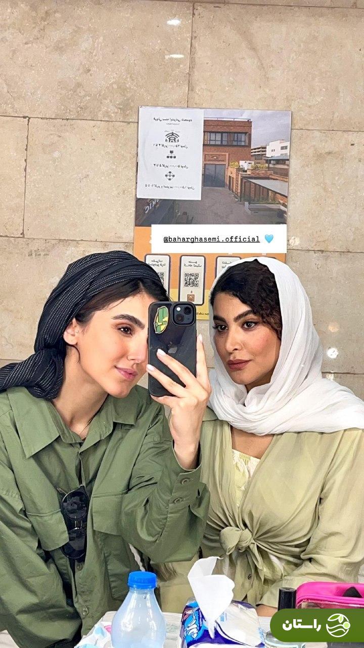 عکس | دیدار دوستانه نگار نیکدل و بهار قاسمی