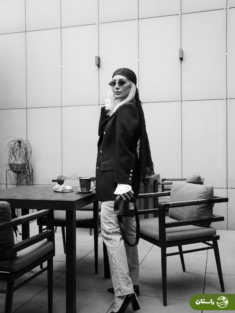 تصاویر | استایل جدید و شیک مینا مختاری، همسر بهرام رادان خبرساز شد