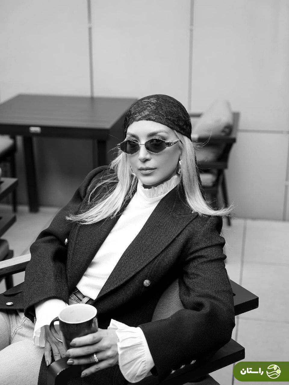 تصاویر | استایل جدید و شیک مینا مختاری، همسر بهرام رادان خبرساز شد