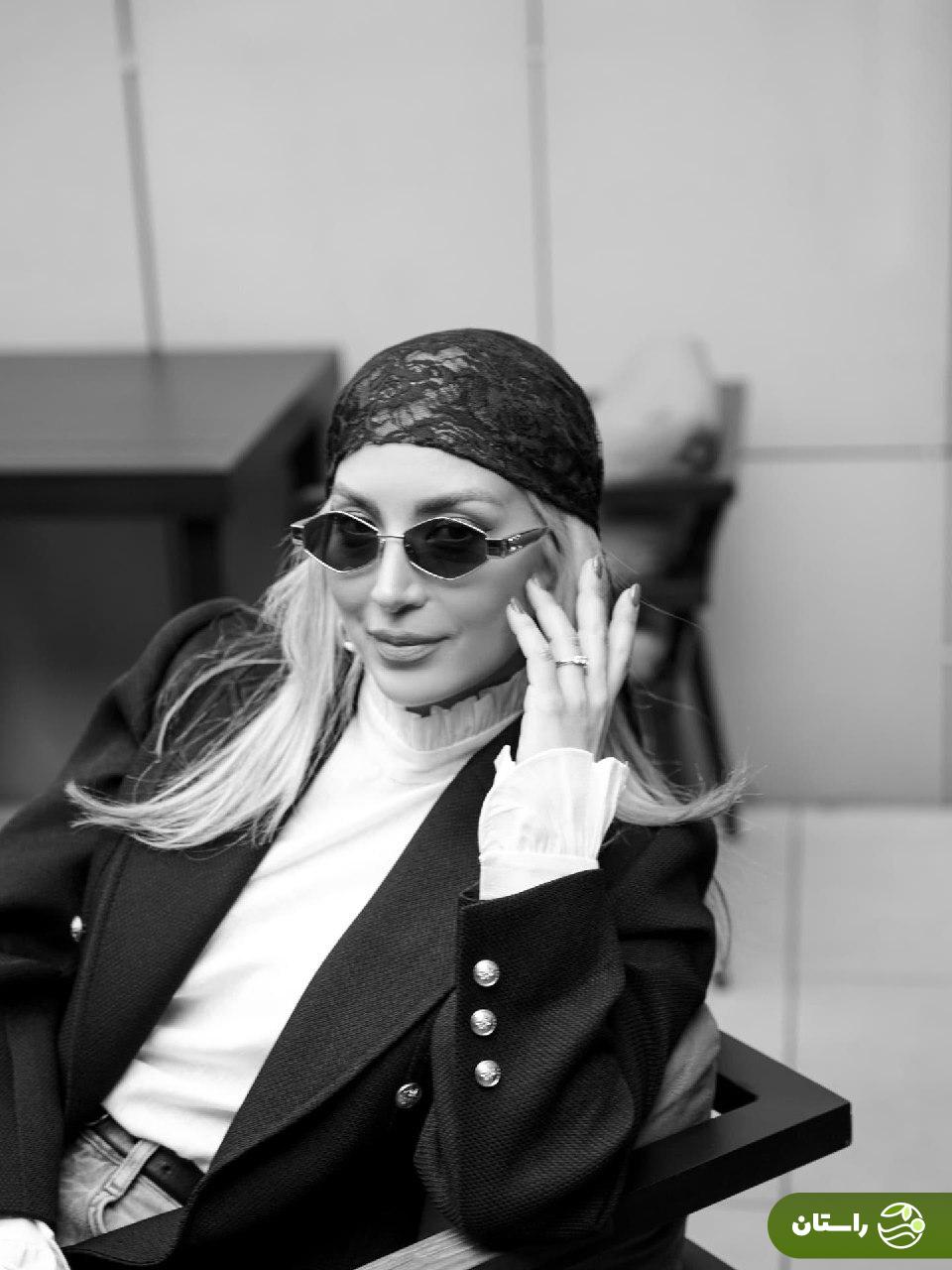 تصاویر | استایل جدید و شیک مینا مختاری، همسر بهرام رادان خبرساز شد