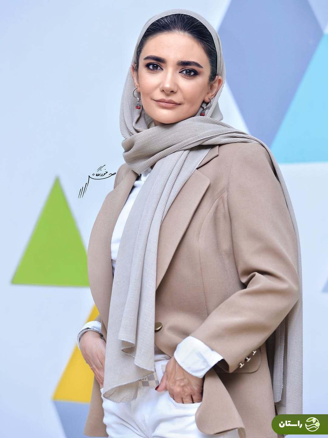 عکس | استایل لیندا کیانی در اکران خصوصی فیلم «زعفرانیه»