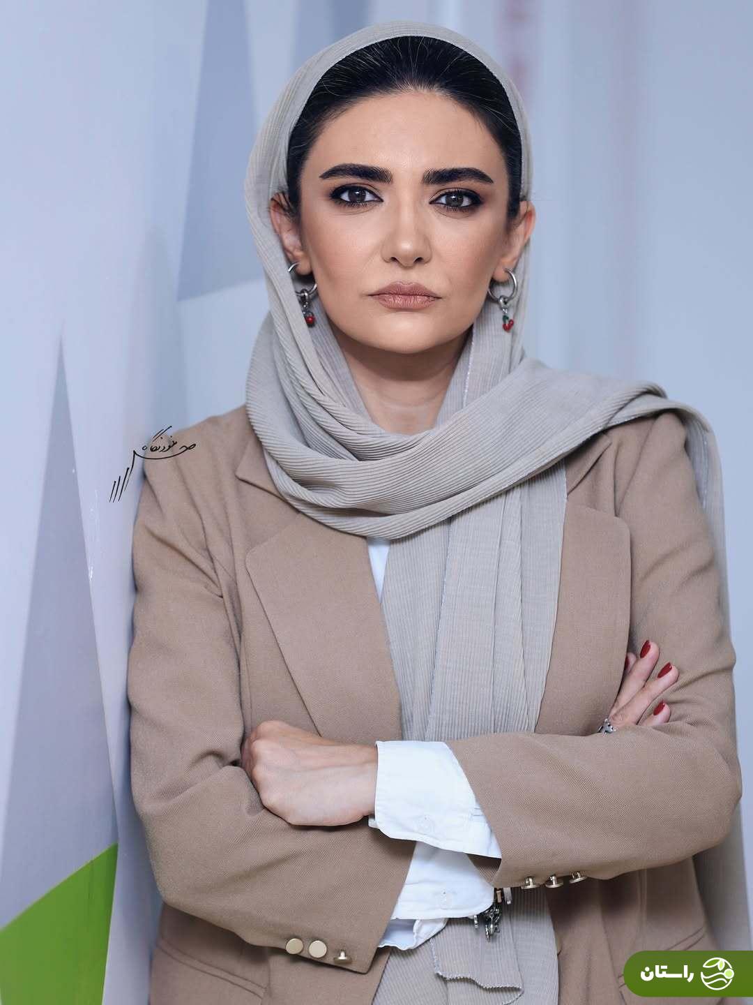 عکس | استایل لیندا کیانی در اکران خصوصی فیلم «زعفرانیه»