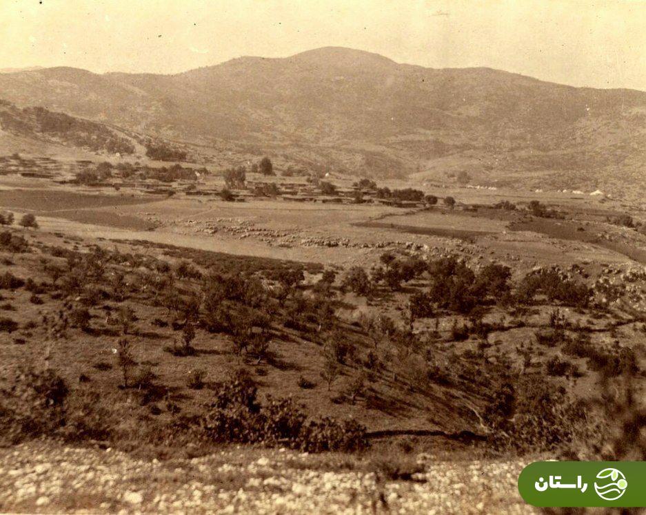 عکس | تونل زمان؛ منظرۀ شهر سردشت در دوران قاجار، ۱۳۰ سال قبل