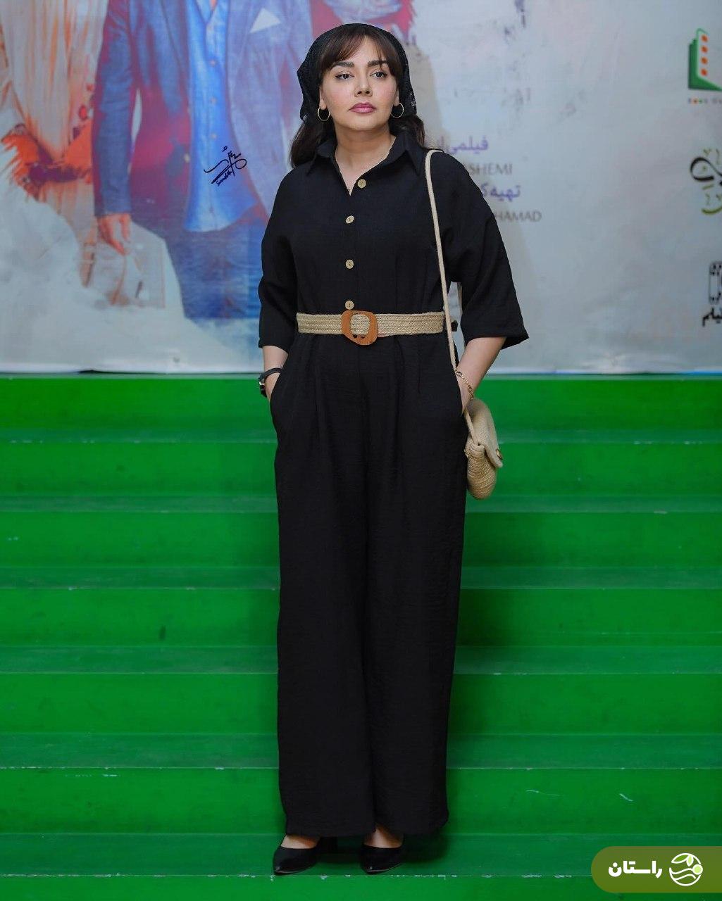 عکس | استایل ندا قاسمی شیرین سریال «نون خ» در اکران خصوصی فیلم اکران فیلم «زعفرانیه ۱۴ تیر»