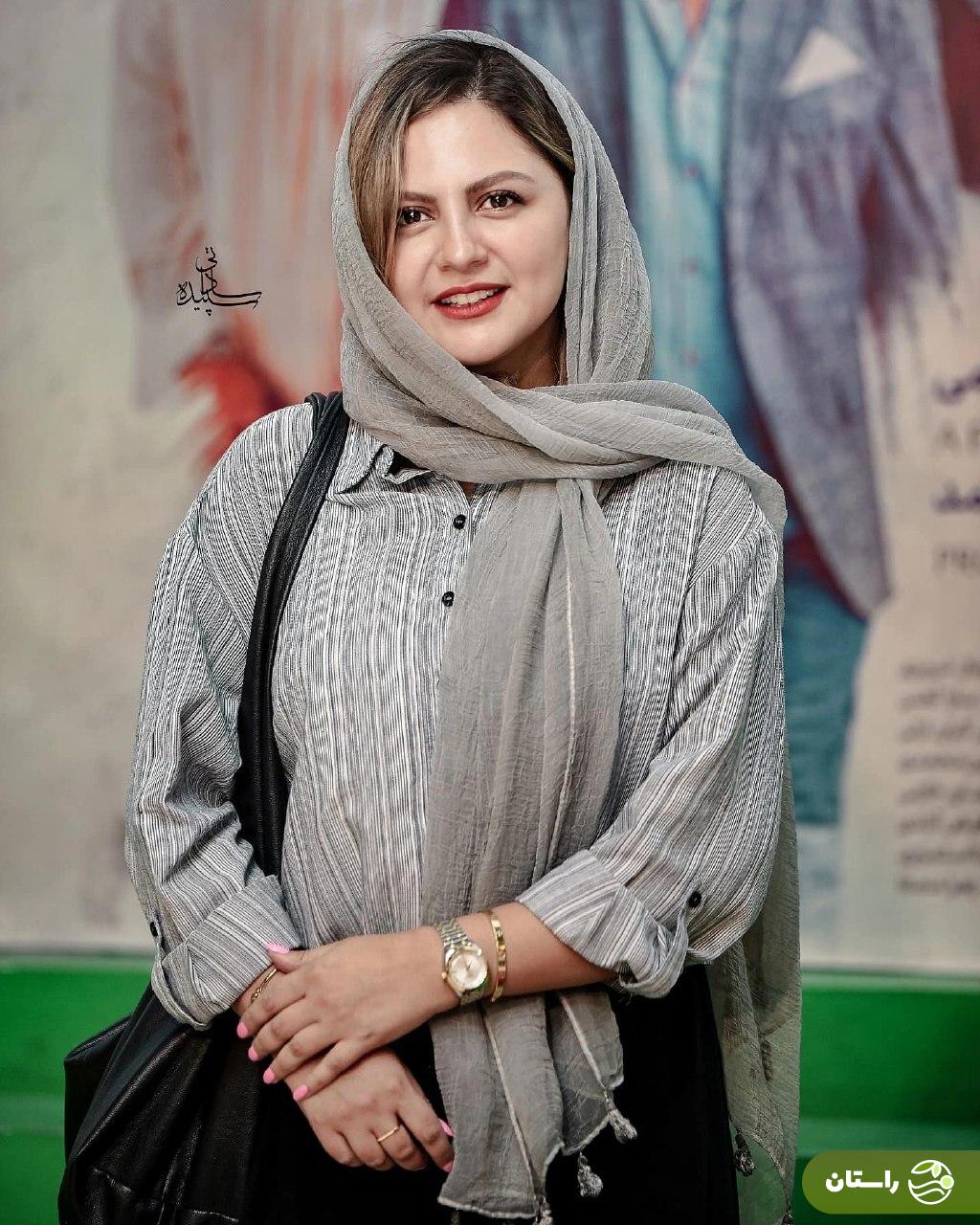 تصاویر | نیلوفر کوخانی در اکران خصوصی فیلم سینمایی زعفرانیه ۱۴ تیر در باغ کتاب