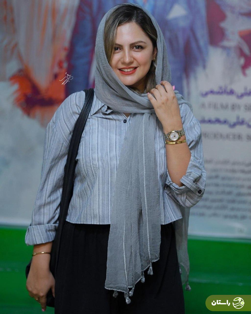 تصاویر | نیلوفر کوخانی در اکران خصوصی فیلم سینمایی زعفرانیه ۱۴ تیر در باغ کتاب