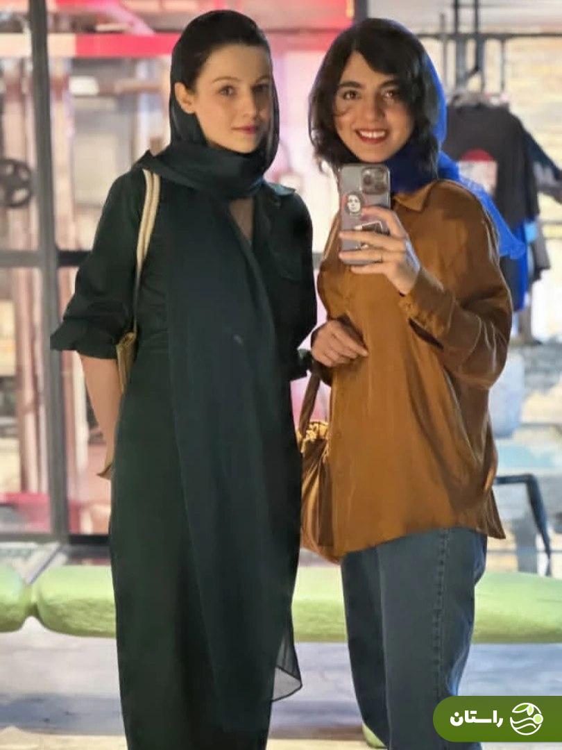 عکی | سلفی پربازدید رقبای عشقیِ سریال تاسیان؛ شیرین و سپیده