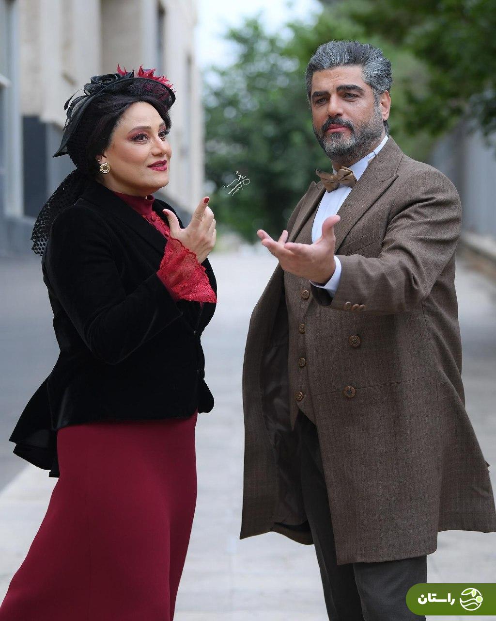 تصاویر | شبنم مقدمی، سام درخشانی و جوانه دلشاد در پشت صحنه یک نمایش