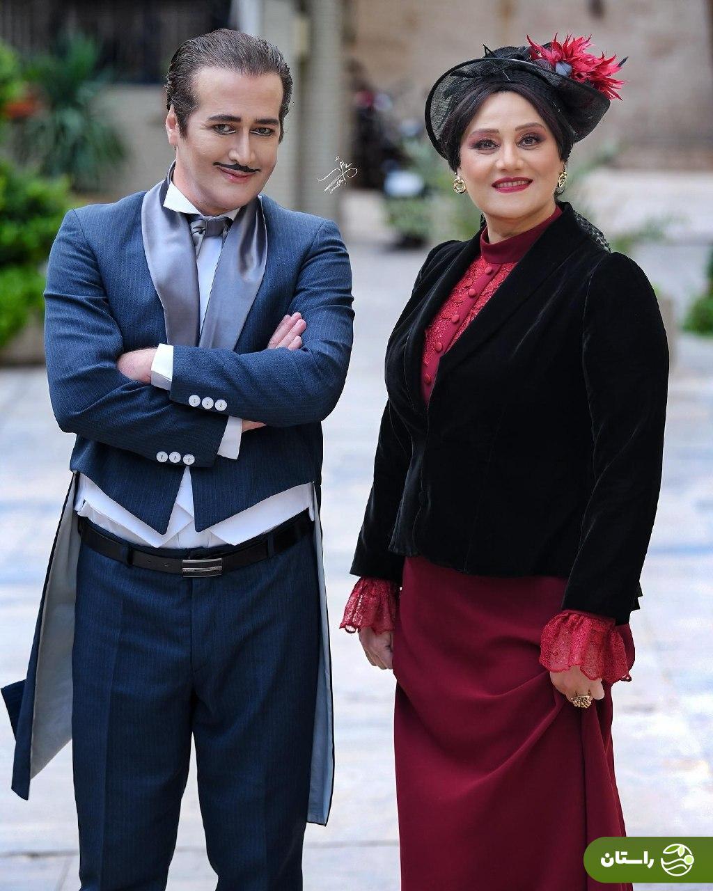 تصاویر | شبنم مقدمی، سام درخشانی و جوانه دلشاد در پشت صحنه یک نمایش