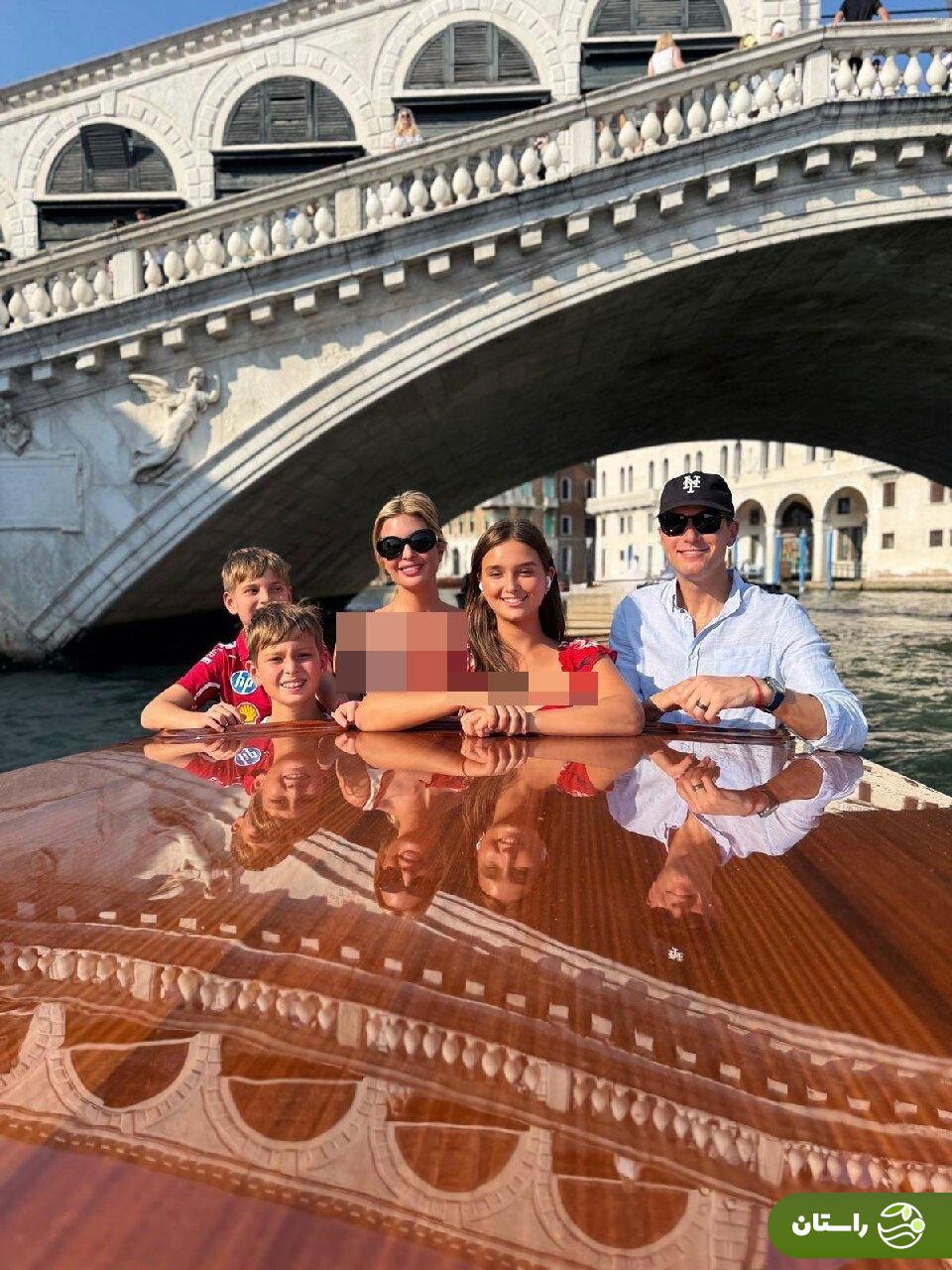 تصاویر | ونیزگردی ایوانکا ترامپ و فرزندانش پیش از مراسم عروسی جف بیزوس و لورن سانچز تصاویر | ونیزگردی ایوانکا ترامپ و فرزندانش پیش از مراسم عروسی جف بیزوس و لورن سانچز