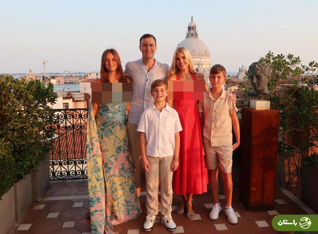 تصاویر | ونیزگردی ایوانکا ترامپ و فرزندانش پیش از مراسم عروسی جف بیزوس و لورن سانچز تصاویر | ونیزگردی ایوانکا ترامپ و فرزندانش پیش از مراسم عروسی جف بیزوس و لورن سانچز