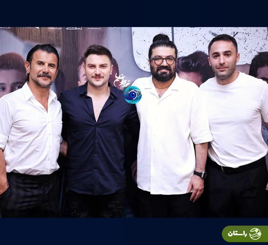 عکس یادگاری با امین حیایی؛ کیسان دیباج، دارا حیایی، نگار نیکدل، روزبه معینی و ... عکس یادگاری با امین حیایی؛ کیسان دیباج، دارا حیایی، نگار نیکدل، روزبه معینی و ...