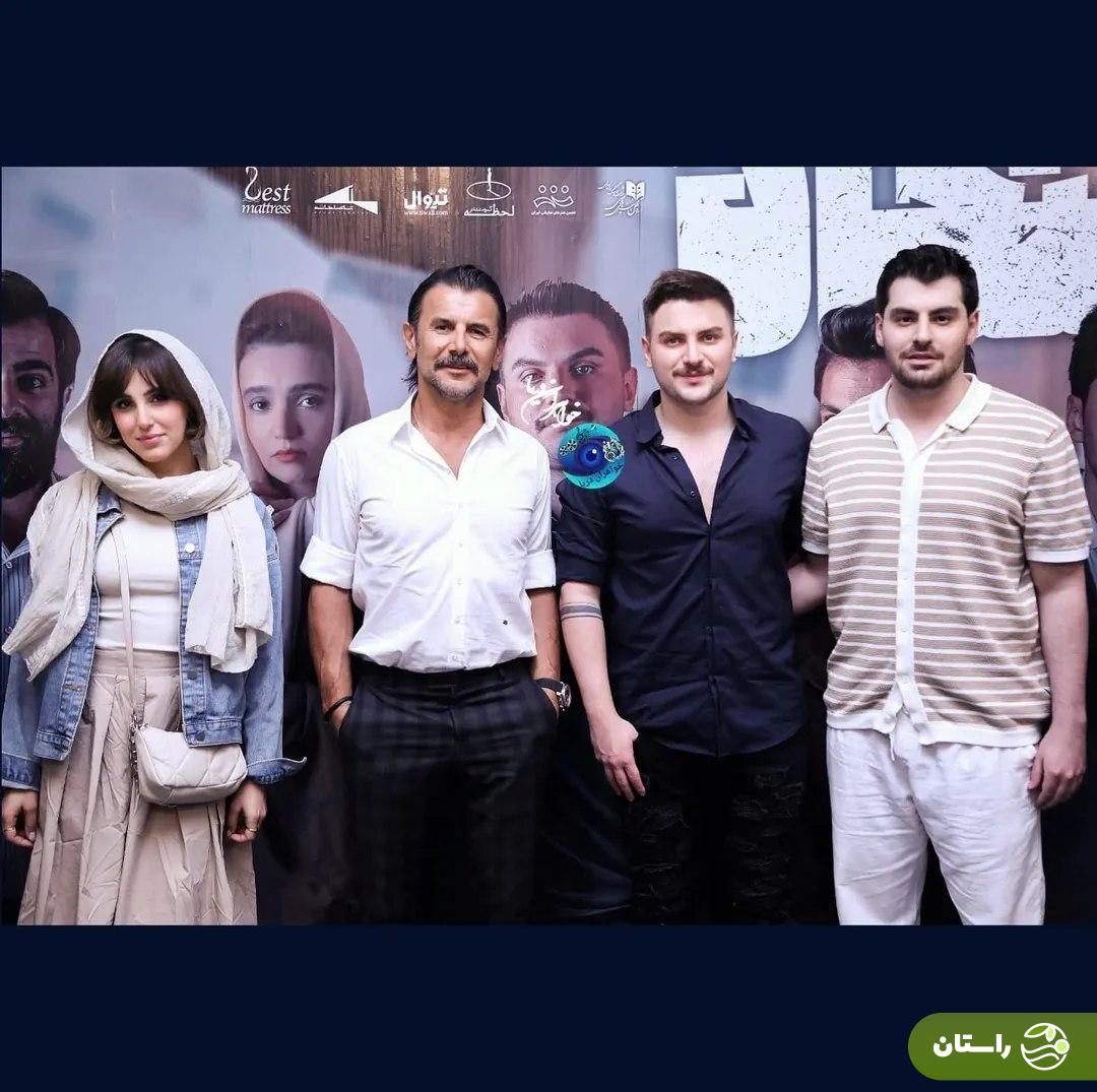 عکس یادگاری با امین حیایی؛ کیسان دیباج، دارا حیایی، نگار نیکدل، روزبه معینی و ... عکس یادگاری با امین حیایی؛ کیسان دیباج، دارا حیایی، نگار نیکدل، روزبه معینی و ...