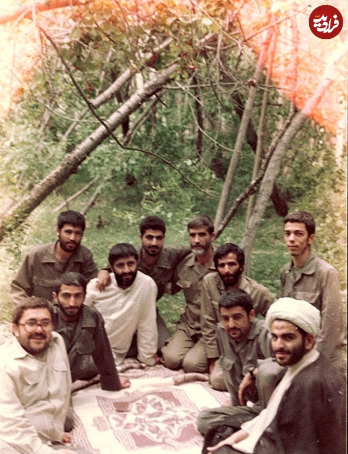 عکس | سفر در زمان؛ «سرلشکر باقری، سردار سلیمانی و عزیز جعفری» در طبیعت؛ دهه ۶۰