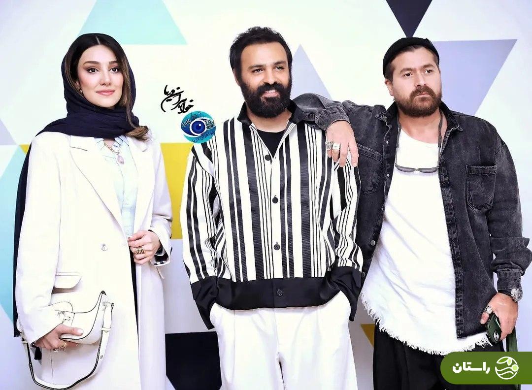 تصاویر | دیدار دوستانه سامان صفاری، زارا نادری‌فر و هامون سیدی؛ سامان، هوژان و افشین سریال «ناریا»