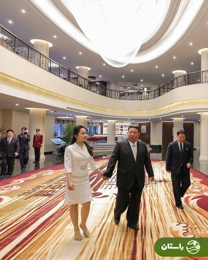 رهبر کره شمالی، همسر و دخترش در بزرگترین مجتمع تفریحی کره شمالی را افتتاح کردند + تصاویر رهبر کره شمالی، همسر و دخترش در بزرگترین مجتمع تفریحی کره شمالی را افتتاح کردند + تصاویر