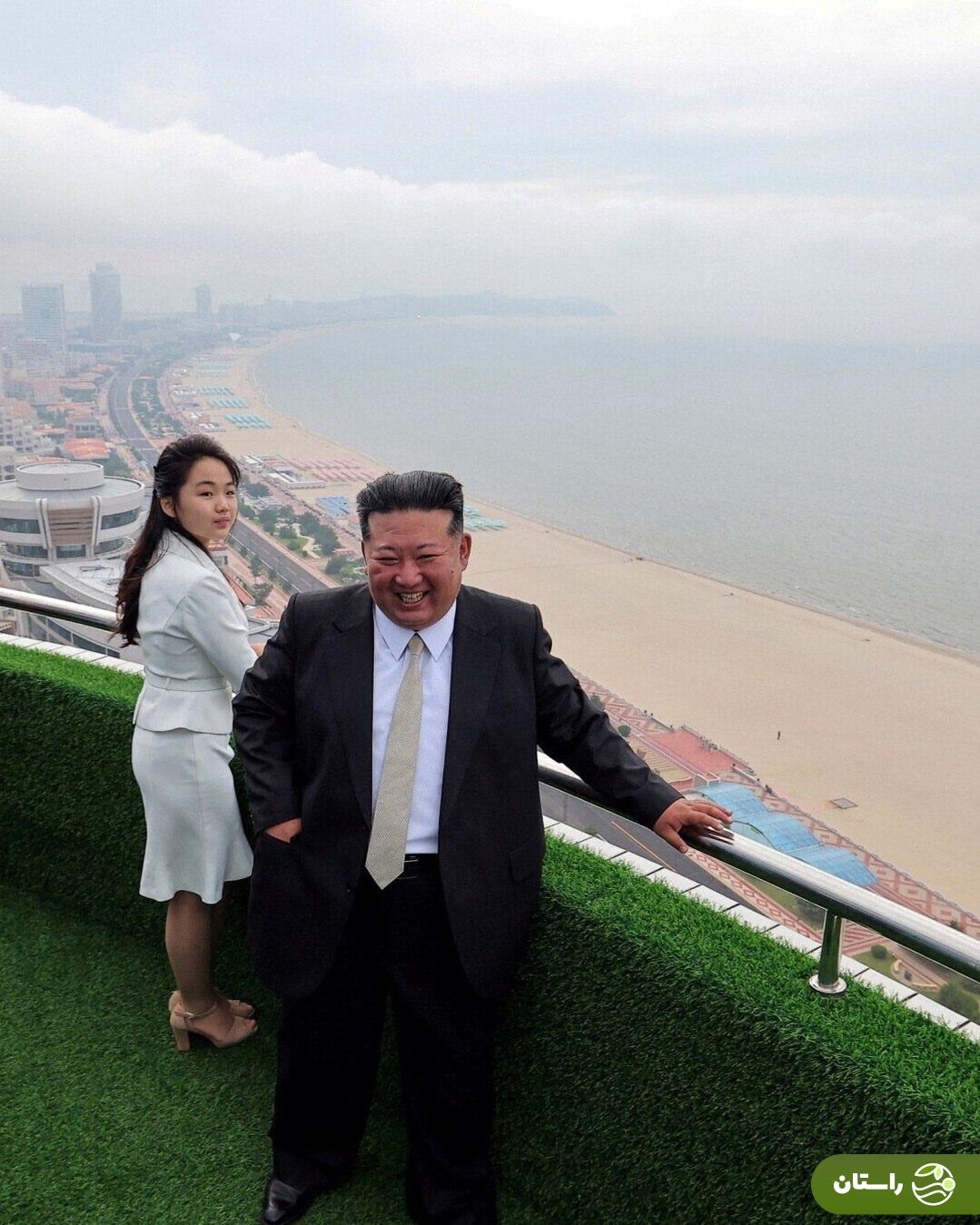 رهبر کره شمالی، همسر و دخترش در بزرگترین مجتمع تفریحی کره شمالی را افتتاح کردند + تصاویر رهبر کره شمالی، همسر و دخترش در بزرگترین مجتمع تفریحی کره شمالی را افتتاح کردند + تصاویر