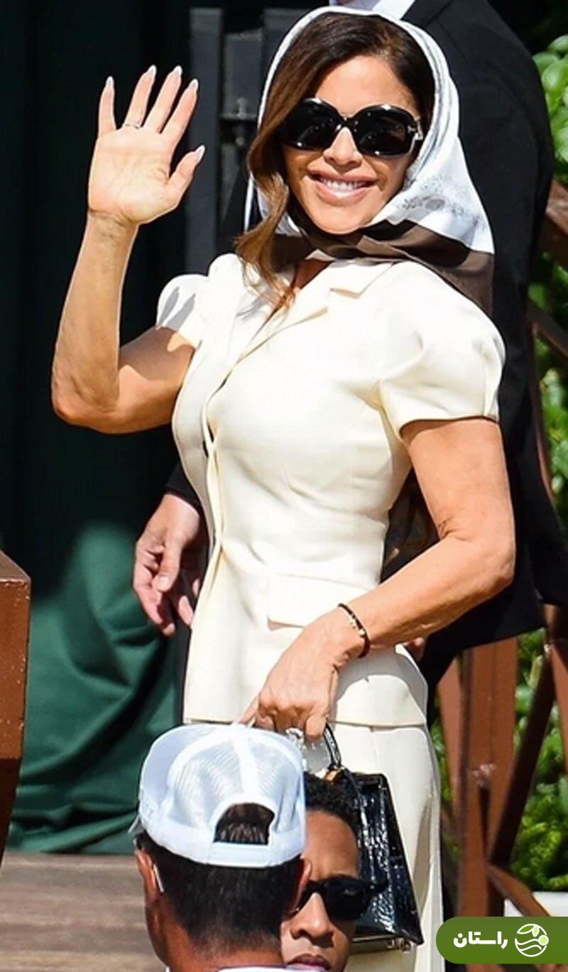 قیمت سرسامآور حلقه الماس لورن سانچز همسر جف بزوس در مراسم عروسی + عکس قیمت سرسامآور حلقه الماس لورن سانچز همسر جف بزوس در مراسم عروسی + عکس