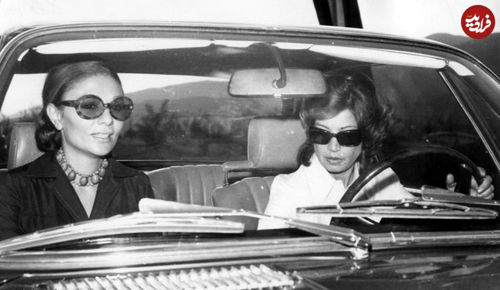 عکس | تونل زمان؛ وقتی اشرف پهلوی راننده فرح شد؛ دهه ۵۰