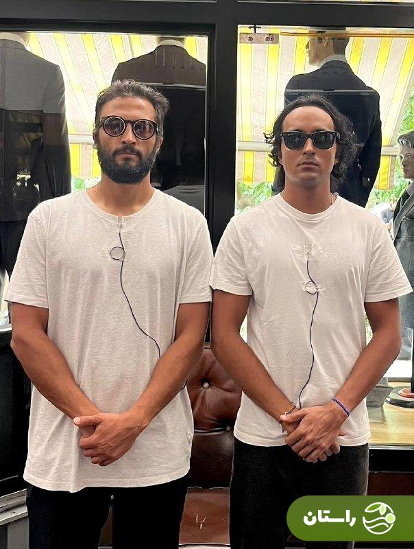 عکس | ژست خاص دو بازیگر سرشناس سینمای ایران