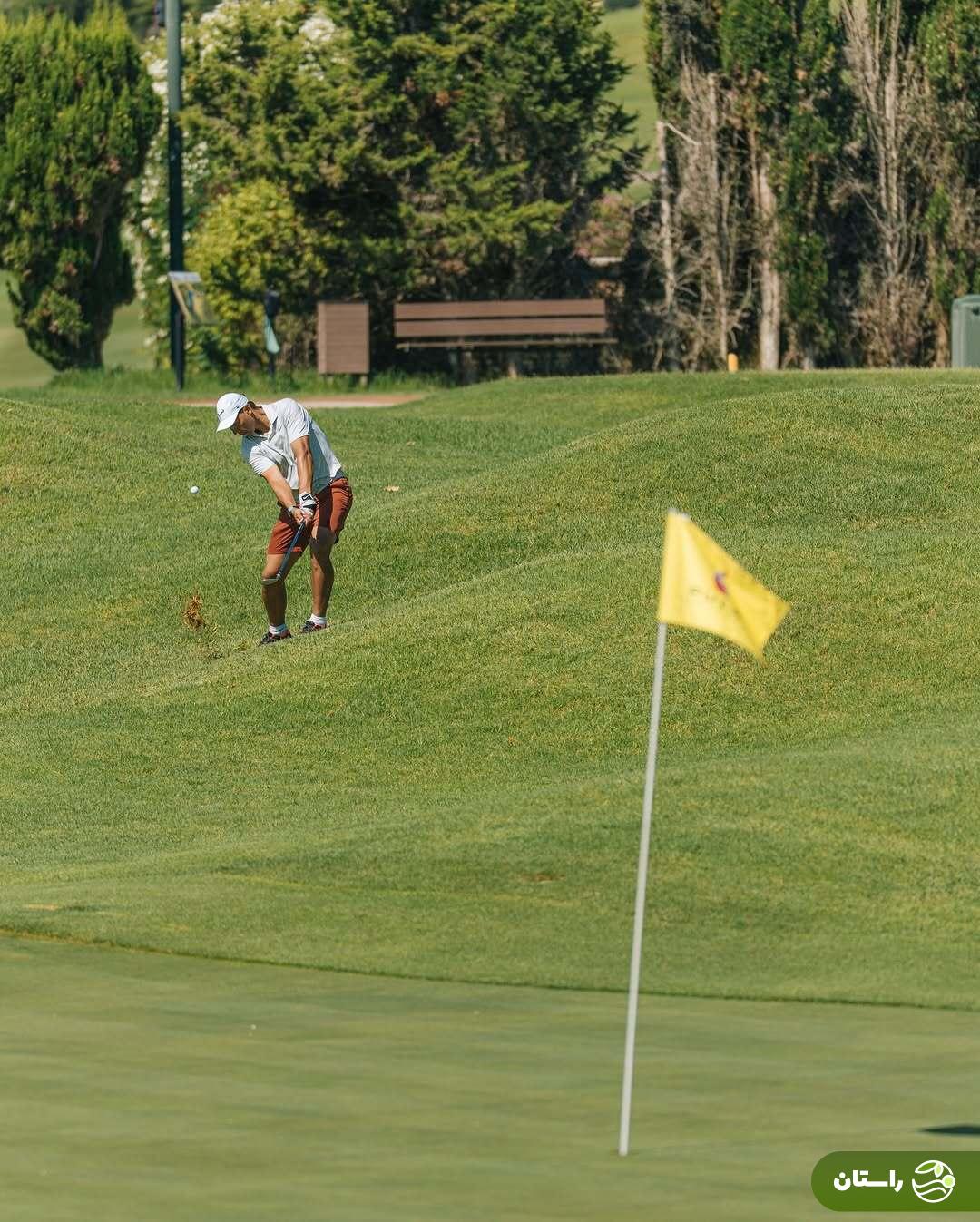تصاویر | راجرر فدرر و رافائل نادال در حال تمرین گلف