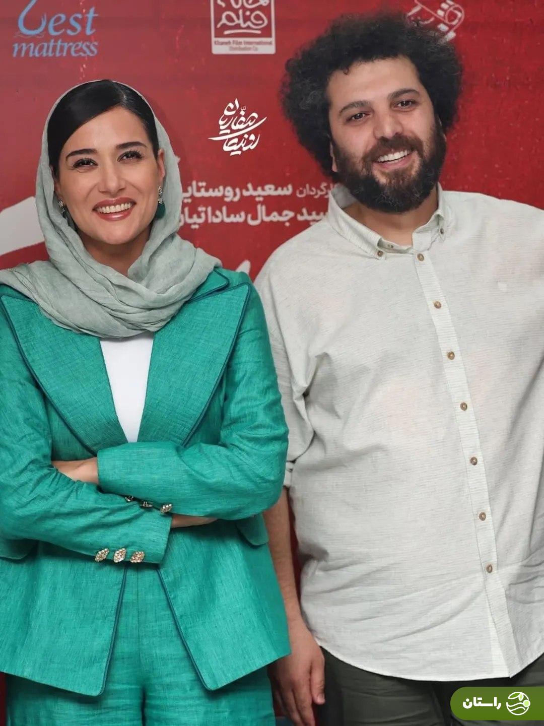 تصاویر | استایل ساده و زیبای پریناز ایزدیار در دومین شب اکران «زن و بچه»