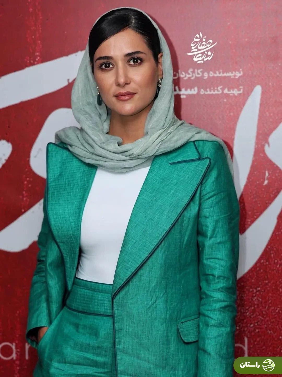 تصاویر | استایل ساده و زیبای پریناز ایزدیار در دومین شب اکران «زن و بچه»