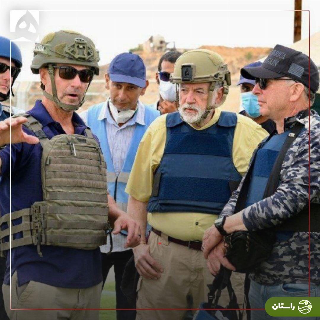 عکس | پوشش متفاوت ویتکاف در نوار غزه جلب توجه کرد