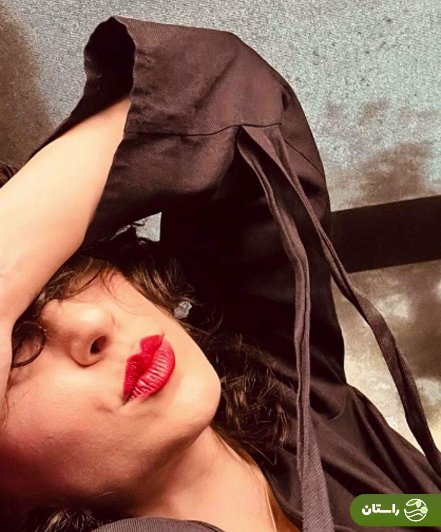 دو عکس جالب از لاله مرزبان بازیگر سریال آبان با حال هوای هالیوودی