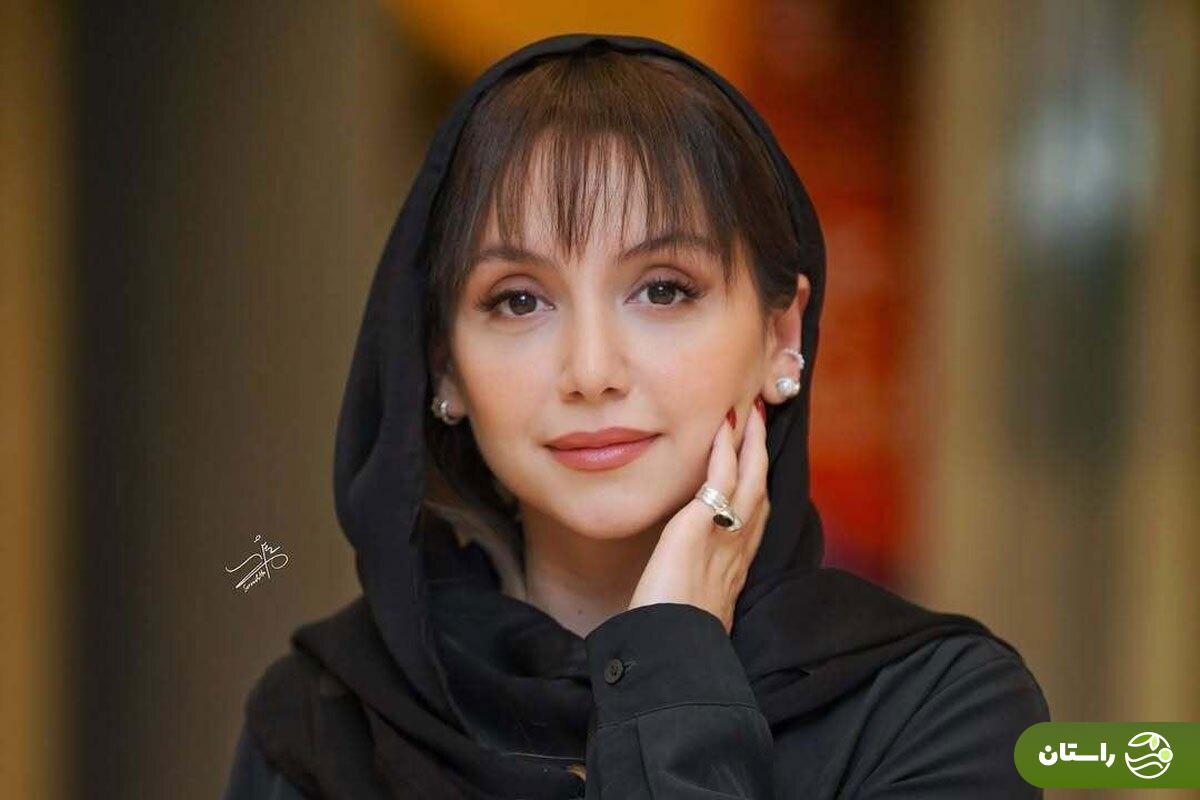 تصاویر | استایل و ژستهای نازنین بیاتی «مریم سریال تاسیان» در یک گالری