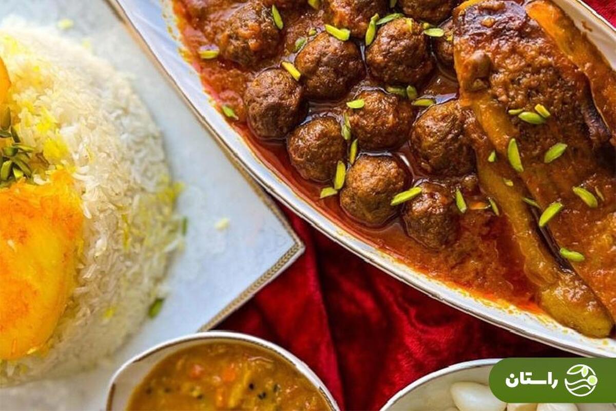 طرز تهیه مشته بادمجان شیرازی مرحله به مرحله به روش اصلی + نکات و فوت و فن‌ها