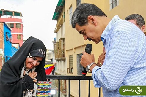 عکس | دیدار خبرساز سحر امامی با نیکولاس مادورو، رئیس‌جمهور ونزوئلا